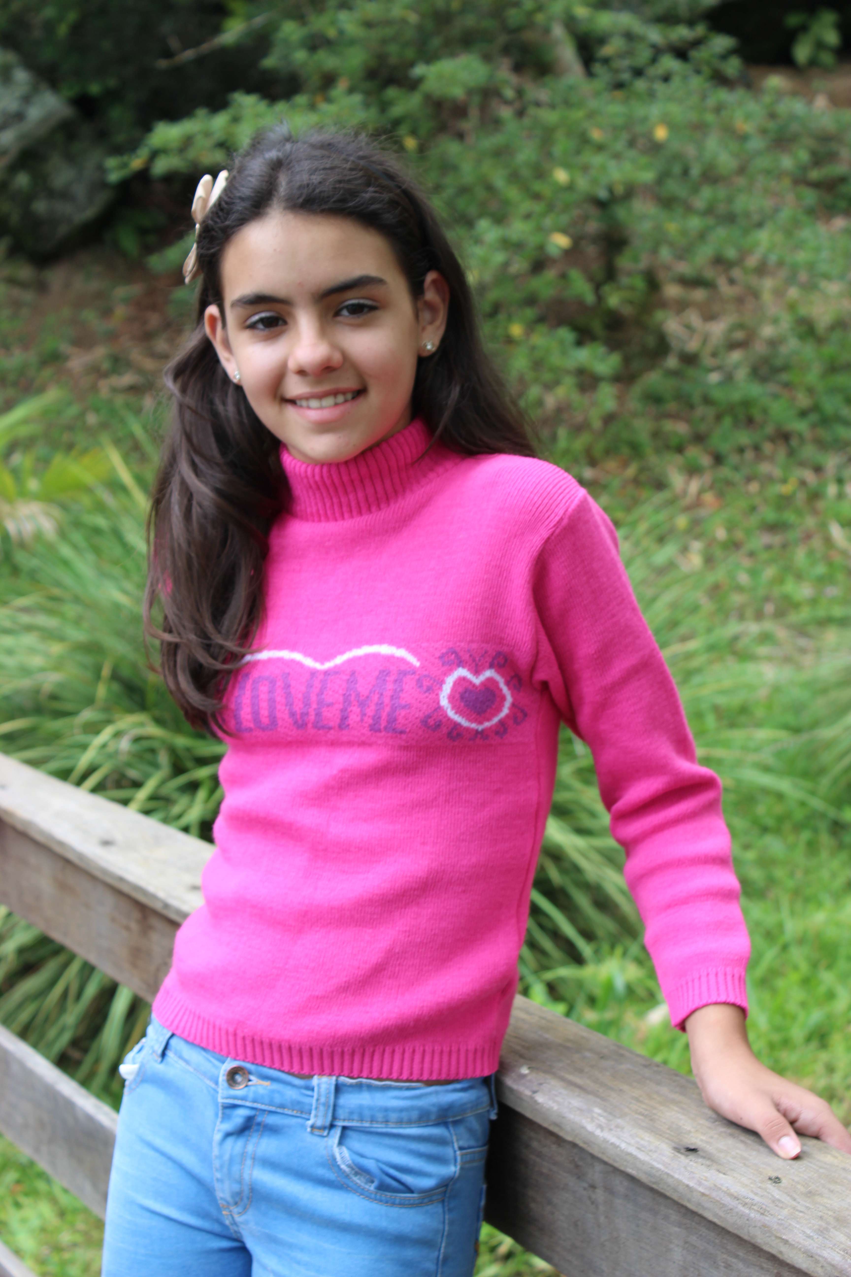 Blusa Infanto Juvenil Feminina Jacquar | Confecções Blue Macaw